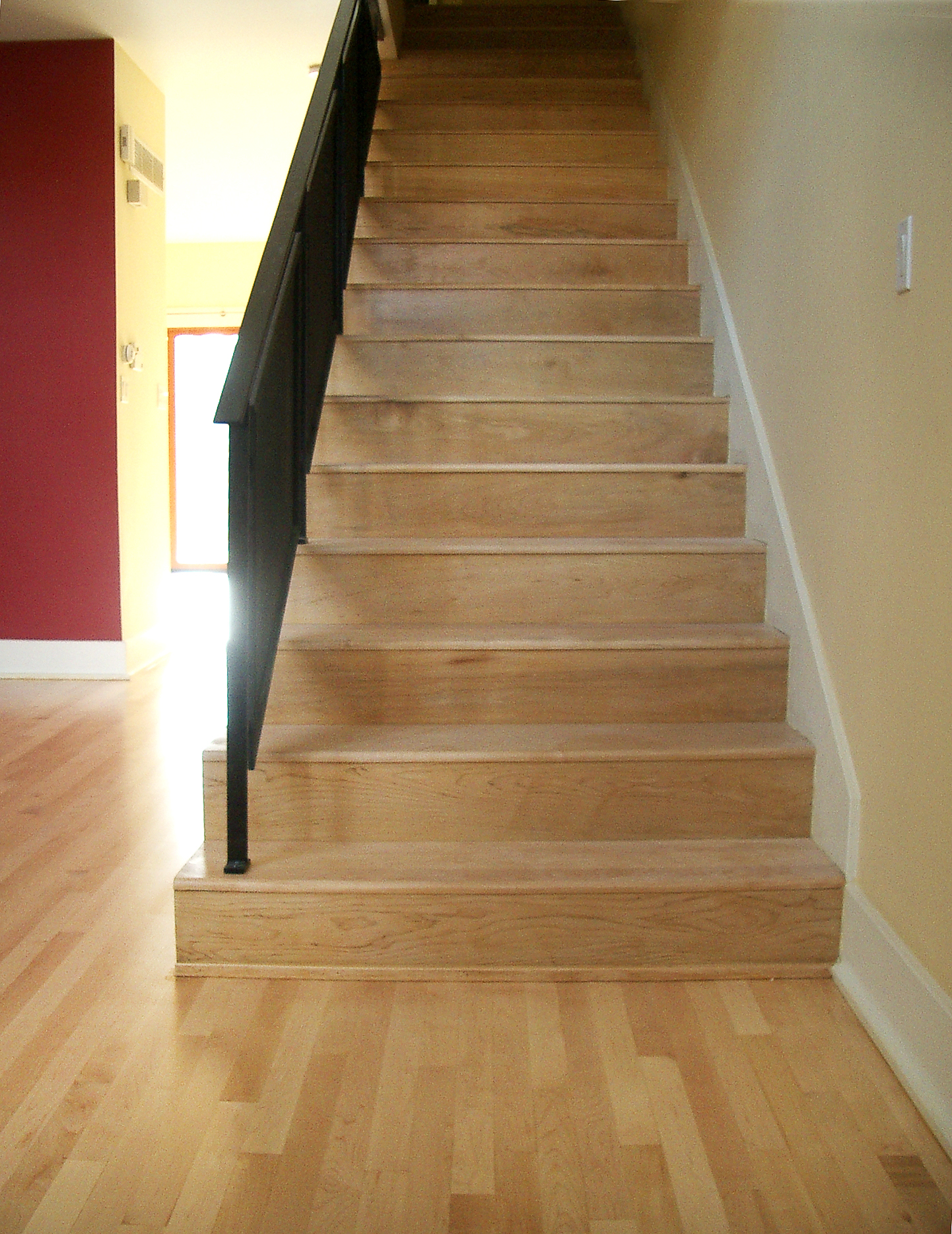 Light Maple Staircase