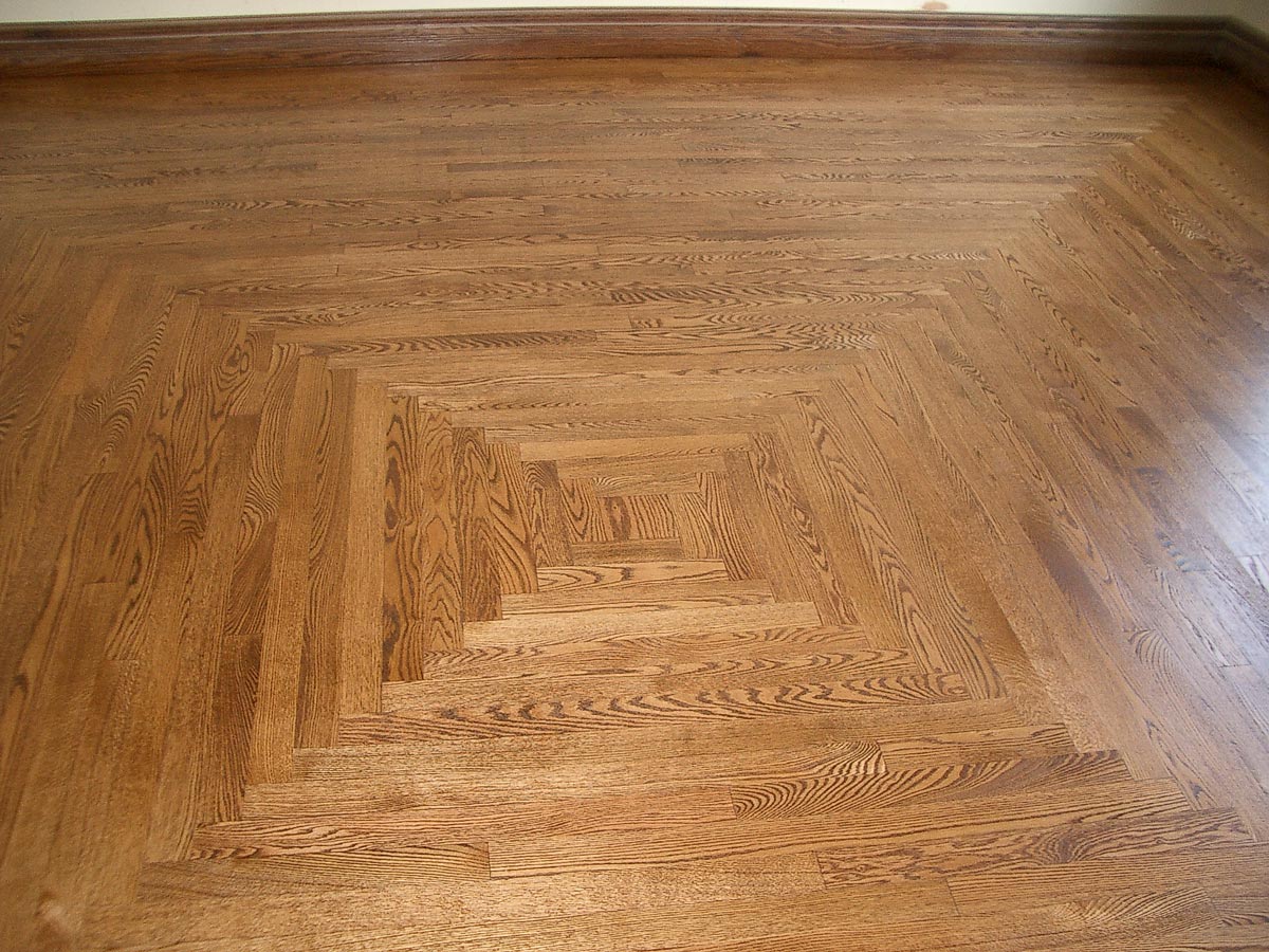 Light Custom Oak Flooring